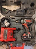 Milwaukee M14 Akku Bohrschrauber mit Ladegeraet und Koffer
