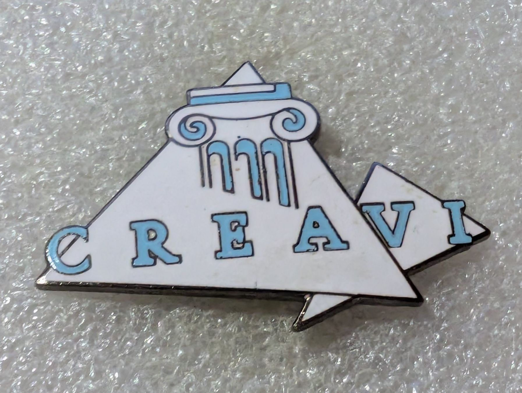 Placchette & Badge: Ansteckpin 108: Creavi – Usato da Oppligen venduto da Pin-Fall-Shop