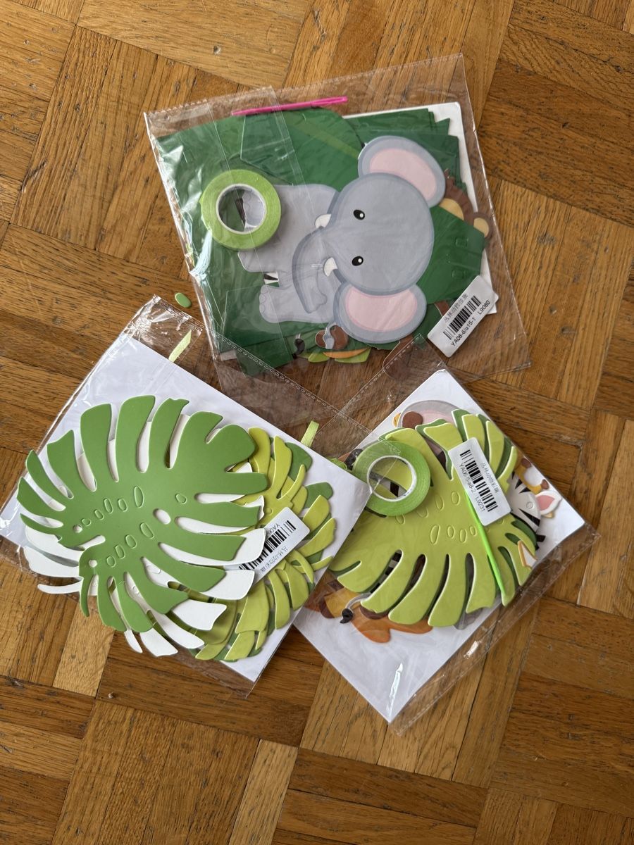 Tutte le decorazioni: Zoo Girlande und Ballons – Usato da Dällikon venduto da Nici1180 1