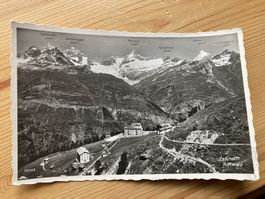 Zermatt - Riffelalp - AK 1938 (ohne Briefmarke)