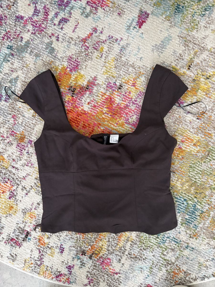 H&M Tops: Top braun  – Neu (gemäss Beschreibung) aus Sevelen von sarah_selina