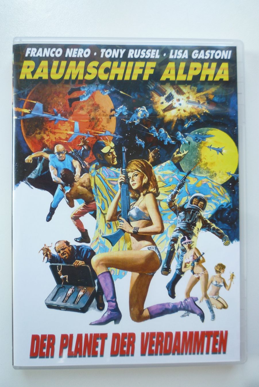 Tutti i DVDs: Raumschiff Alpha - Sci-Fi Klassiker 1966 - Franco Nero – Usato da Münchenstein venduto da antares09