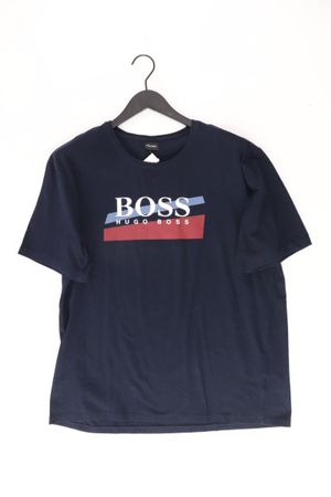 BOSS by Hugo Boss Printshirt Gr. XL blau