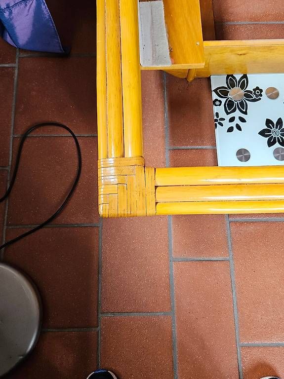 Letti: Lit en rotin année 80-90 – Usato da St-Barthélemy VD venduto da meal83 2