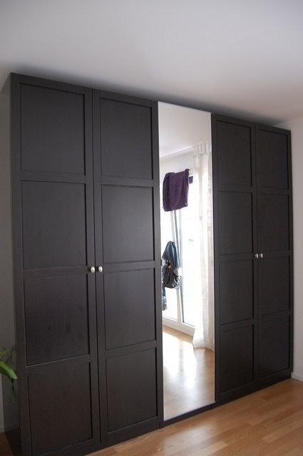 ikea pax türen schwarzbraun 4Stück Kaufen auf Ricardo