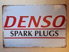 Denso Zündkerzen Blechschild