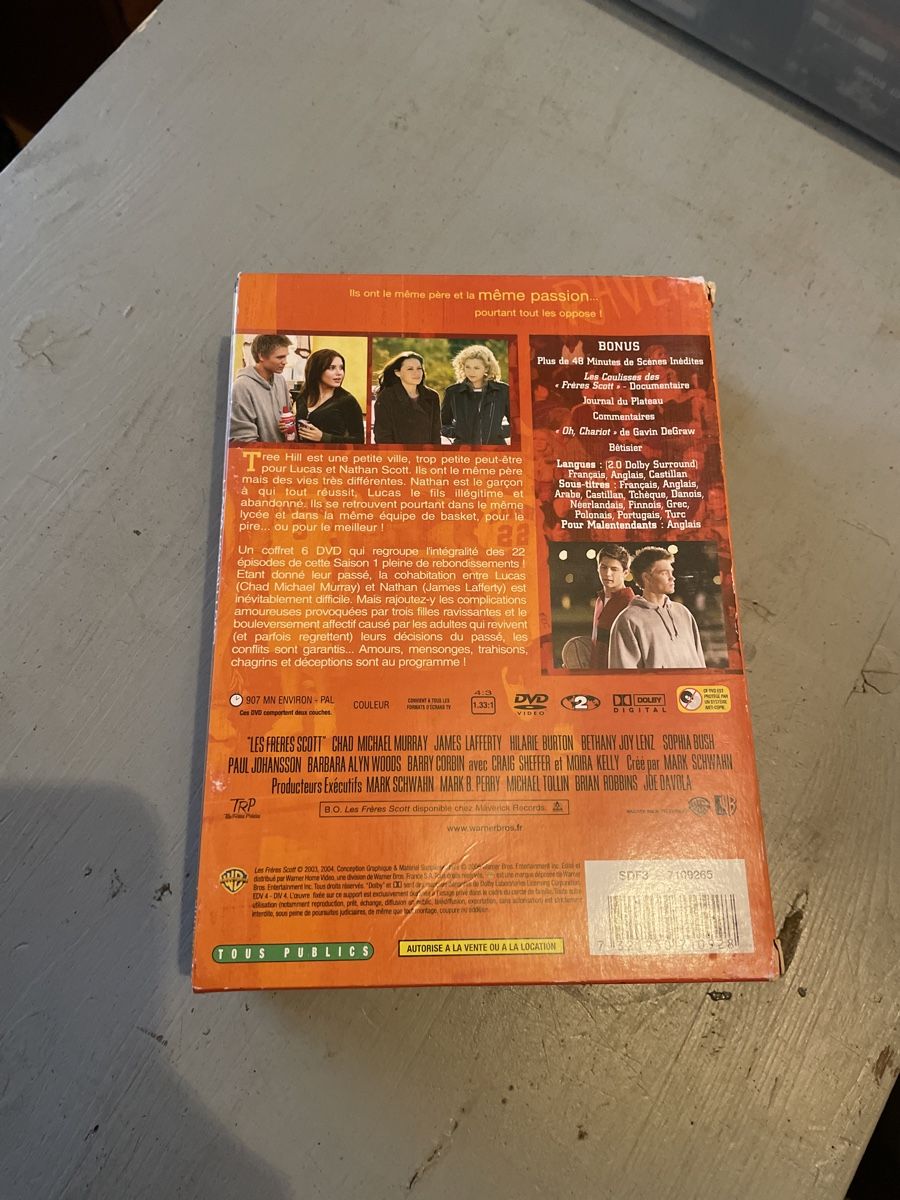 Tutti i DVDs: DVD les frères Scott intégrale saison 1 – Usato da moudon venduto da faucheur2 1