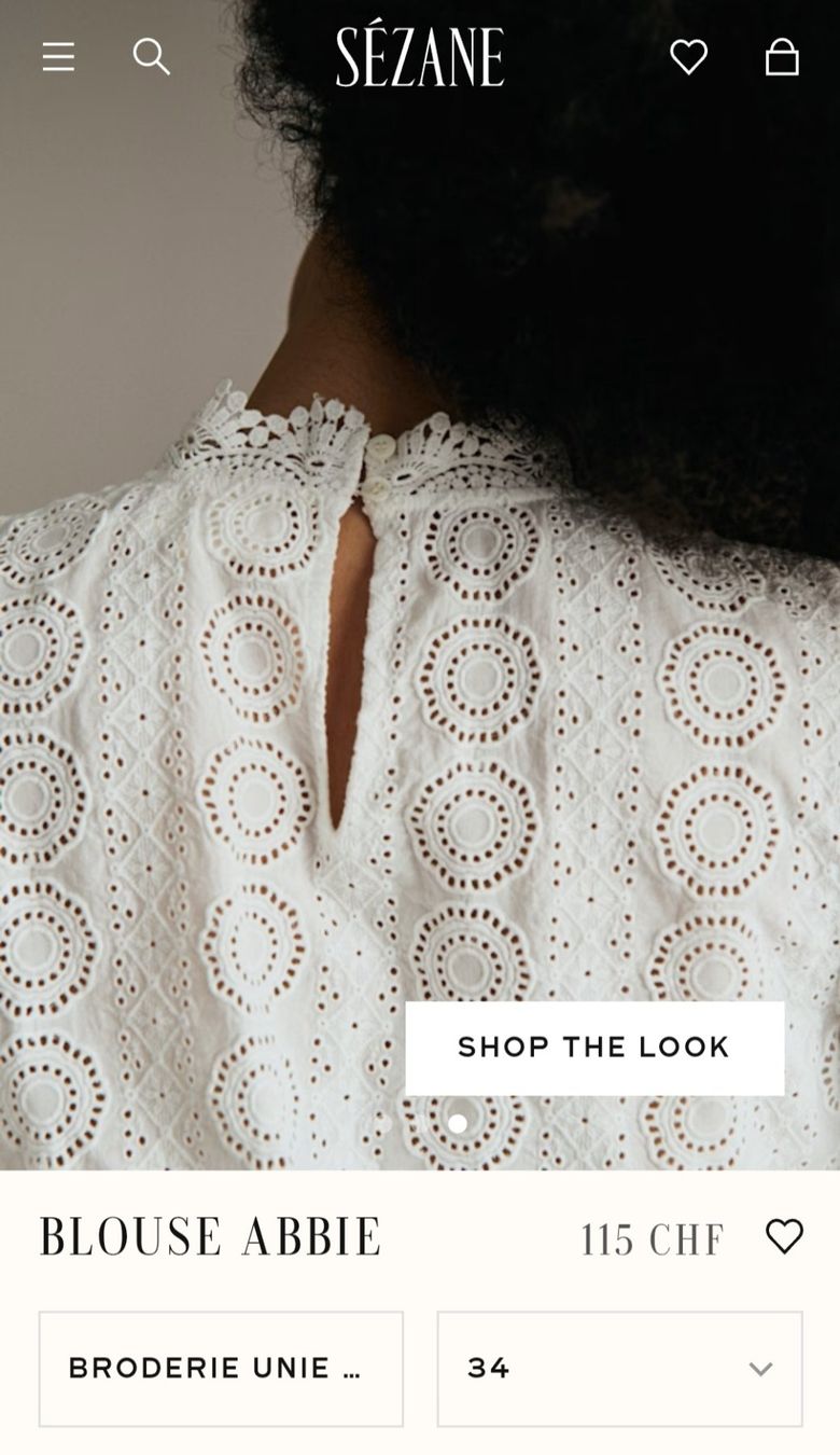 Sezane Blusen: Blouse Sezane neuve taille 34 – Neu und originalverpackt aus Geneve von couac01 1