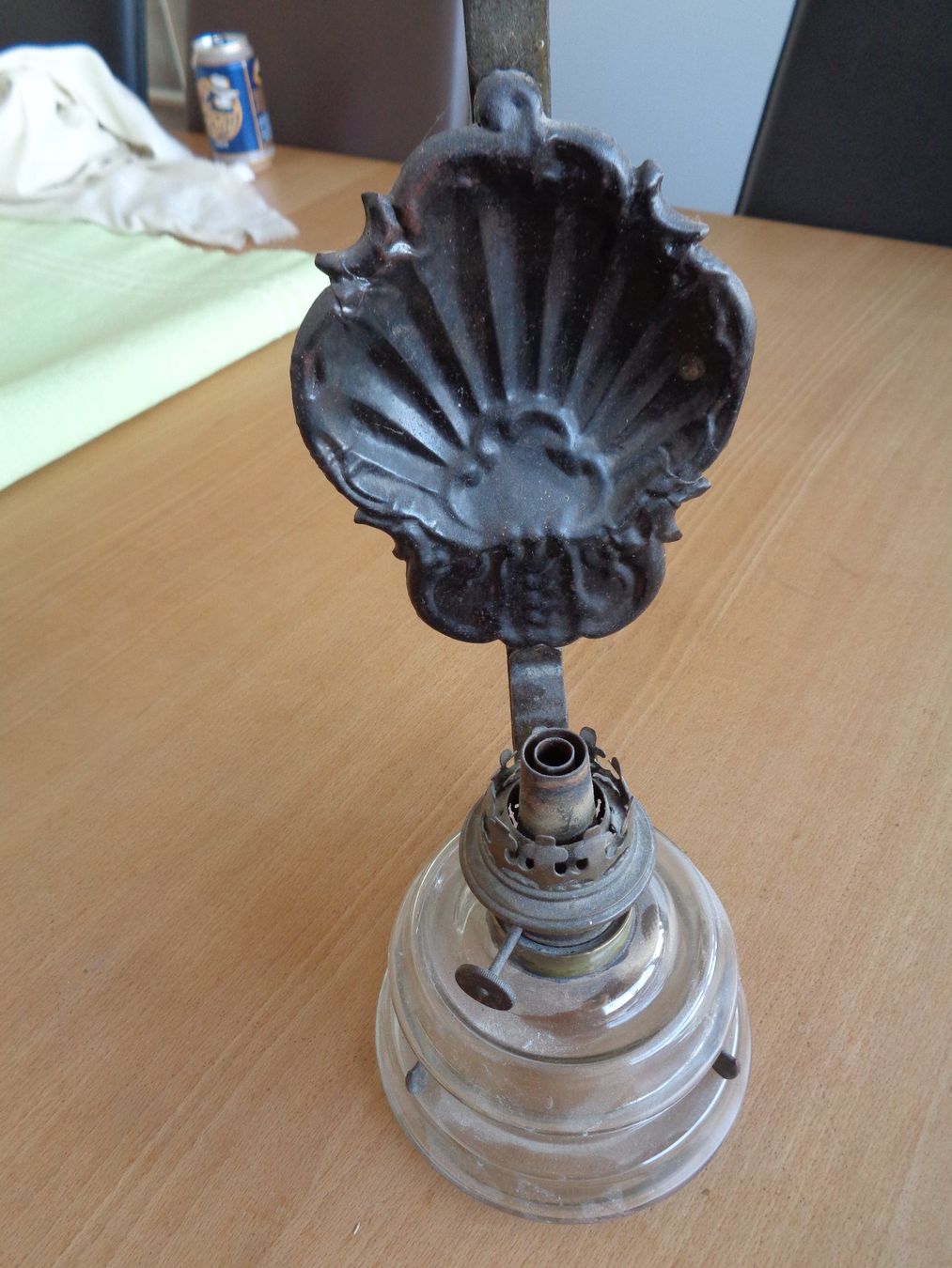 Lampade: Petrollampe  antik Wandmodell – Usato da Schmitten FR venduto da aargi49 4