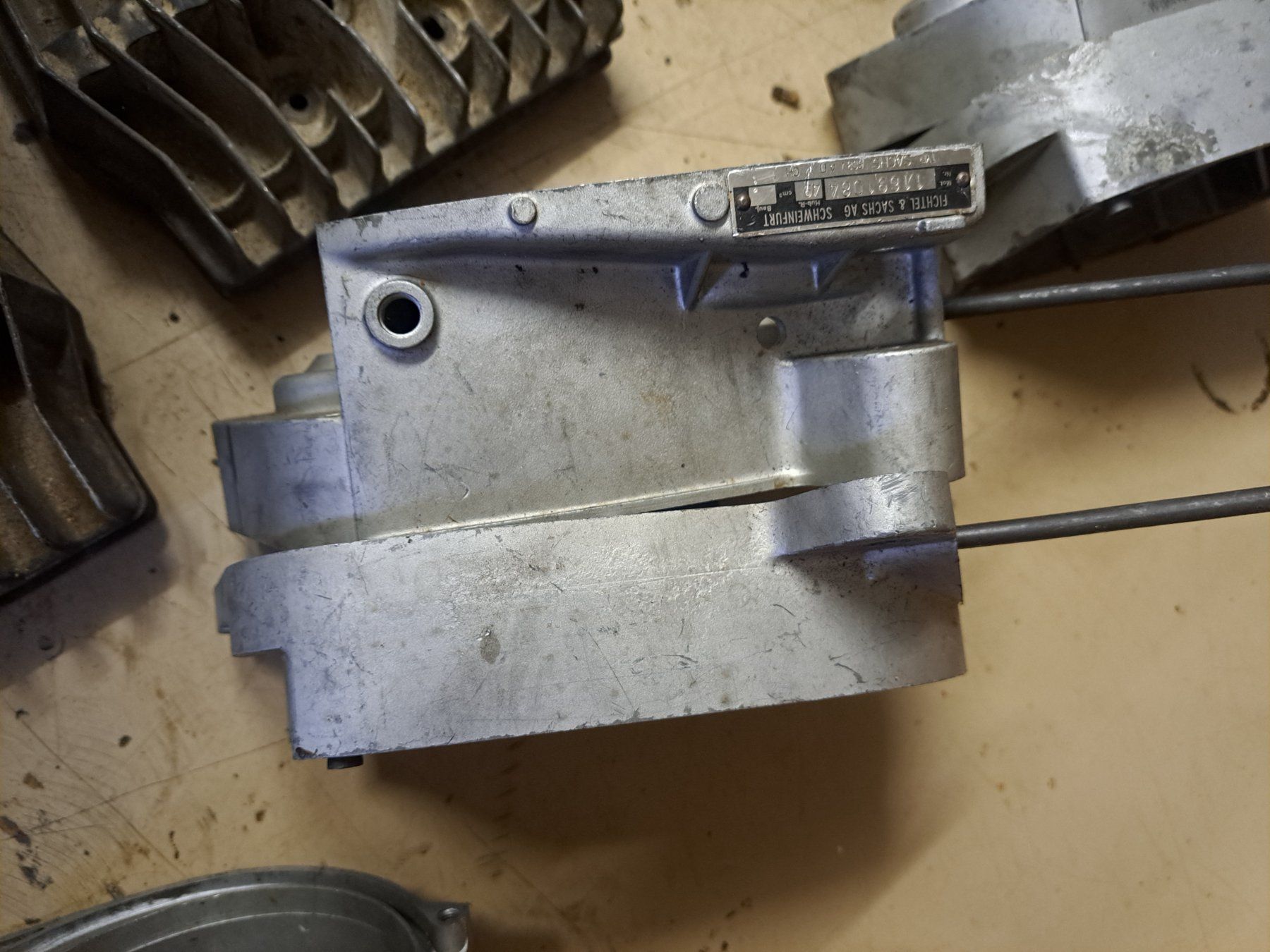 Sachs Ciclomotori: Sachs 503 Automat Gehäusehälfte – Usato da meiringen venduto da moto30 7