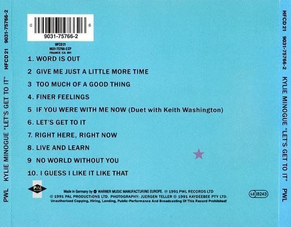 CD: Kylie Minogue - Let's Get to it – Usato da Unterbäch venduto da waqil 1