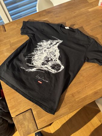 Supreme Yohji Yamamoto Scribble Wolf Tee