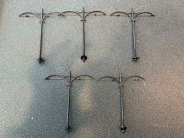 5x Metal  Sommerfeldt ? H0  Streckenmast