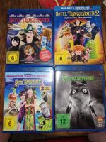 Blu-ray Hotel Transsilvanien 1-3 und Frankenweenie 4er Set