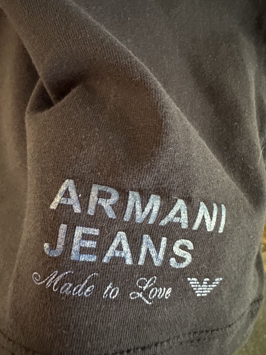 Armani T-shirt: Armani Tshirt Gr.48 cotton elastin  – Usato da Genève venduto da Mycollection 5
