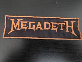 Megadeth Aufnäher/Patch Band Logo