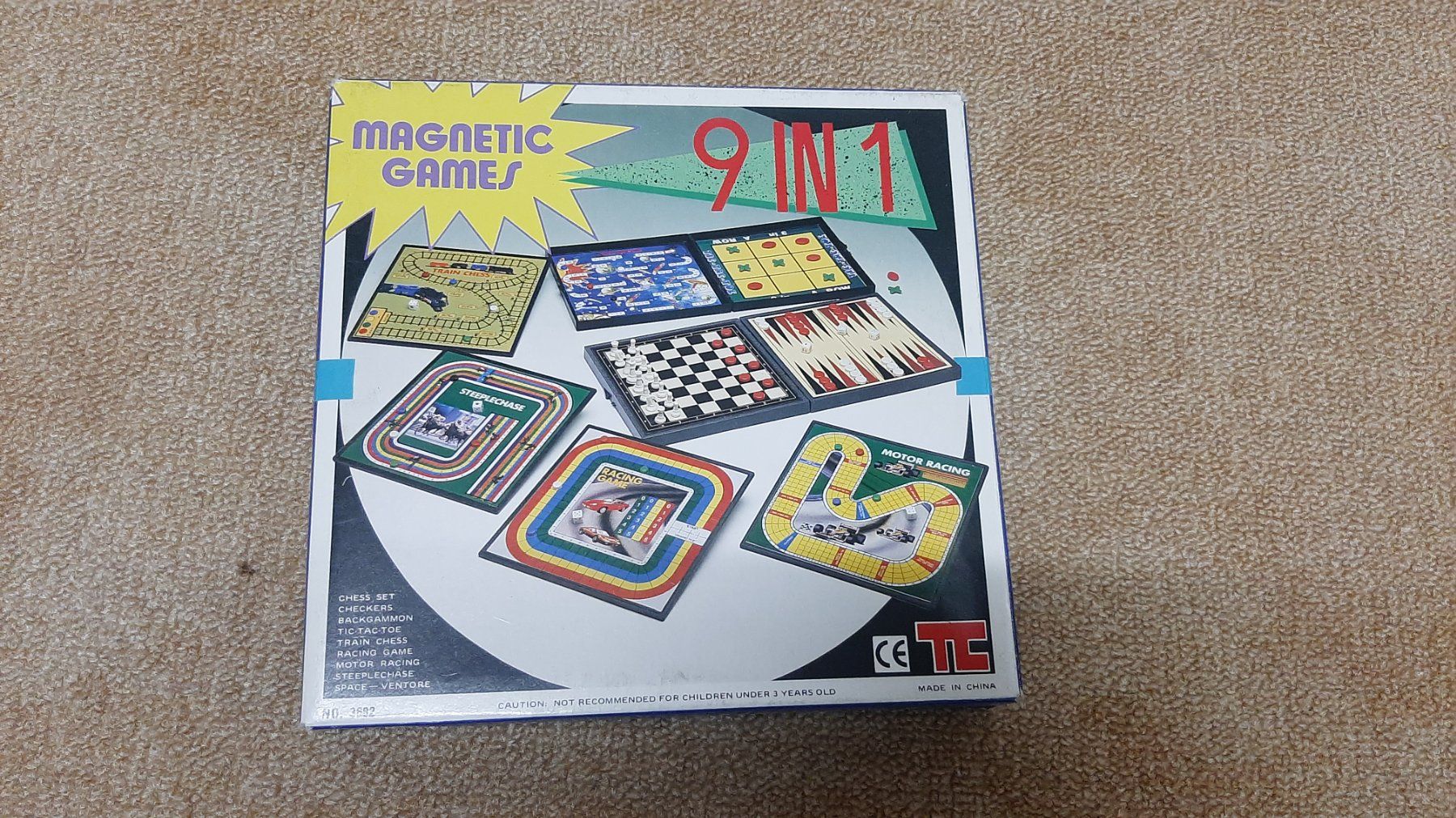 Giochi: Spiele "Magnetic games" (Backgammon, Schach, Checkers" – Usato da Riehen venduto da joerdeli