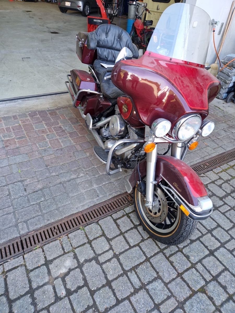 Harley-Davidson Chopper: Harley-Davidson FLHT 1340 – Usato da Finstersee venduto da jubada 2