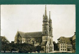 Basel, Münster, ungelaufen, ca. 1950