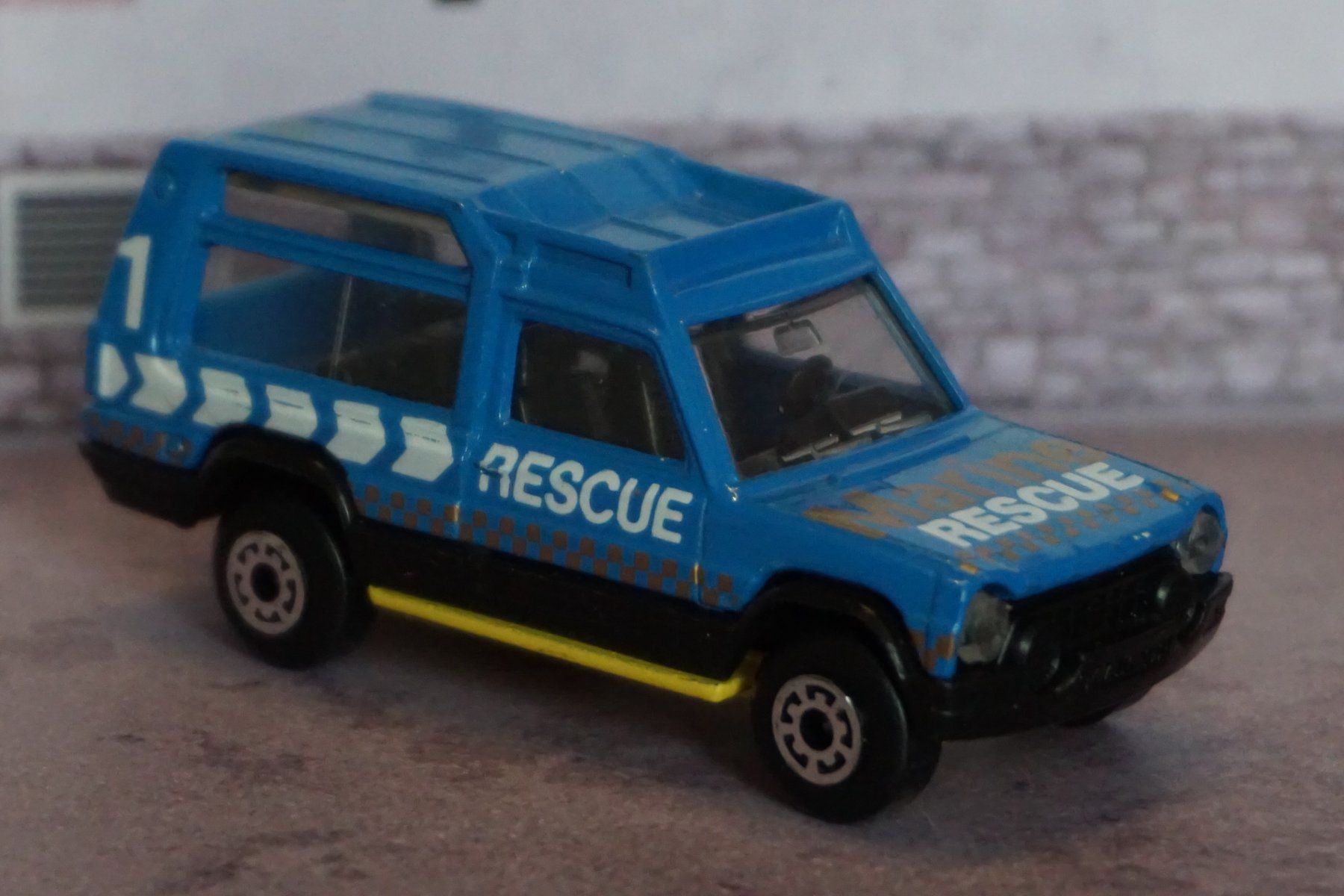 Matchbox Modellautos: Matchbox Matra Rancho Marine Rescue TOP !!!!!!!!!!!!!!!!!!!! – Gebraucht aus Reiden von Doppeldecker69