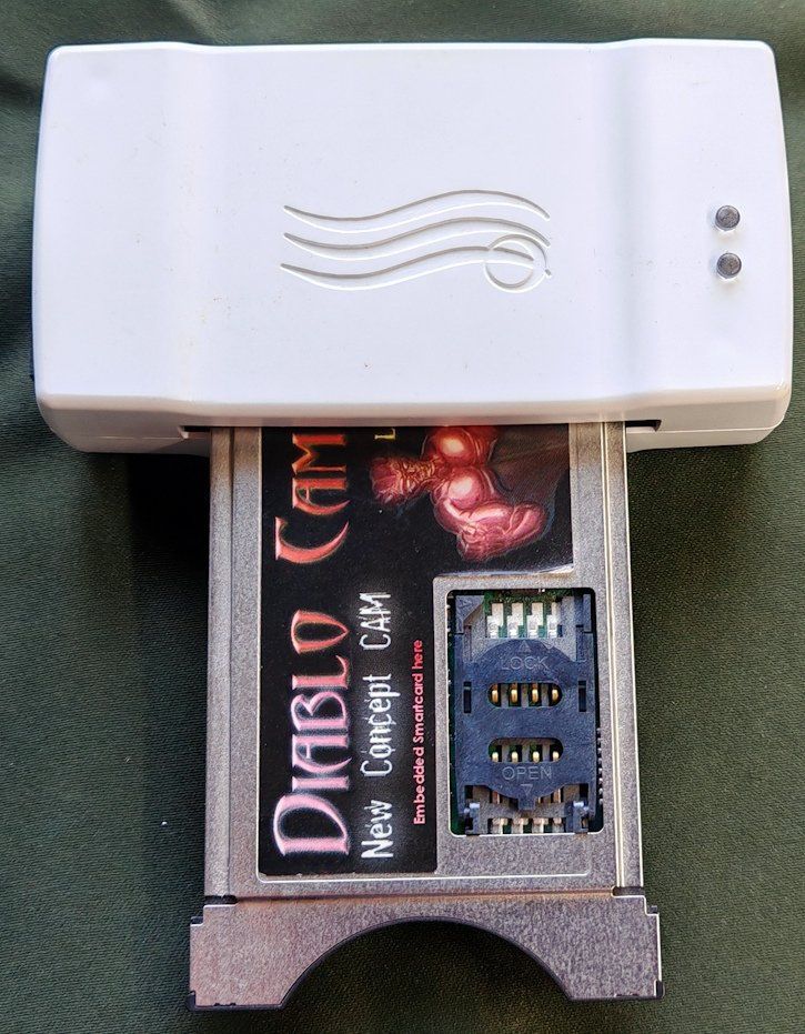 Module und Funcards: Sat CI-Cam Modul Diablo Cam Light mit Programmiergerät – Gebraucht aus Volketswil von Breiti37 4