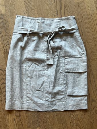 Sarah Pacini T.38 ✨ jupe 100% lin