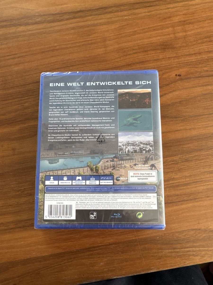 Sony Giochi: Jurassic world – Nuovo e nell'imballaggio originale da Buchs AG venduto da Butterfley01 1