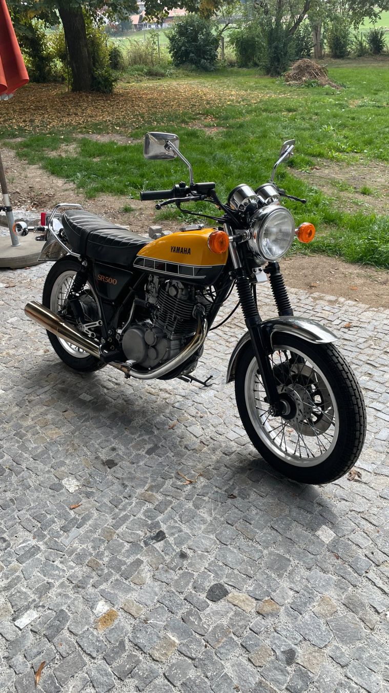 Strasse: Yamaha SR 500, 48T – Gebraucht aus Wünnewil von oiram64