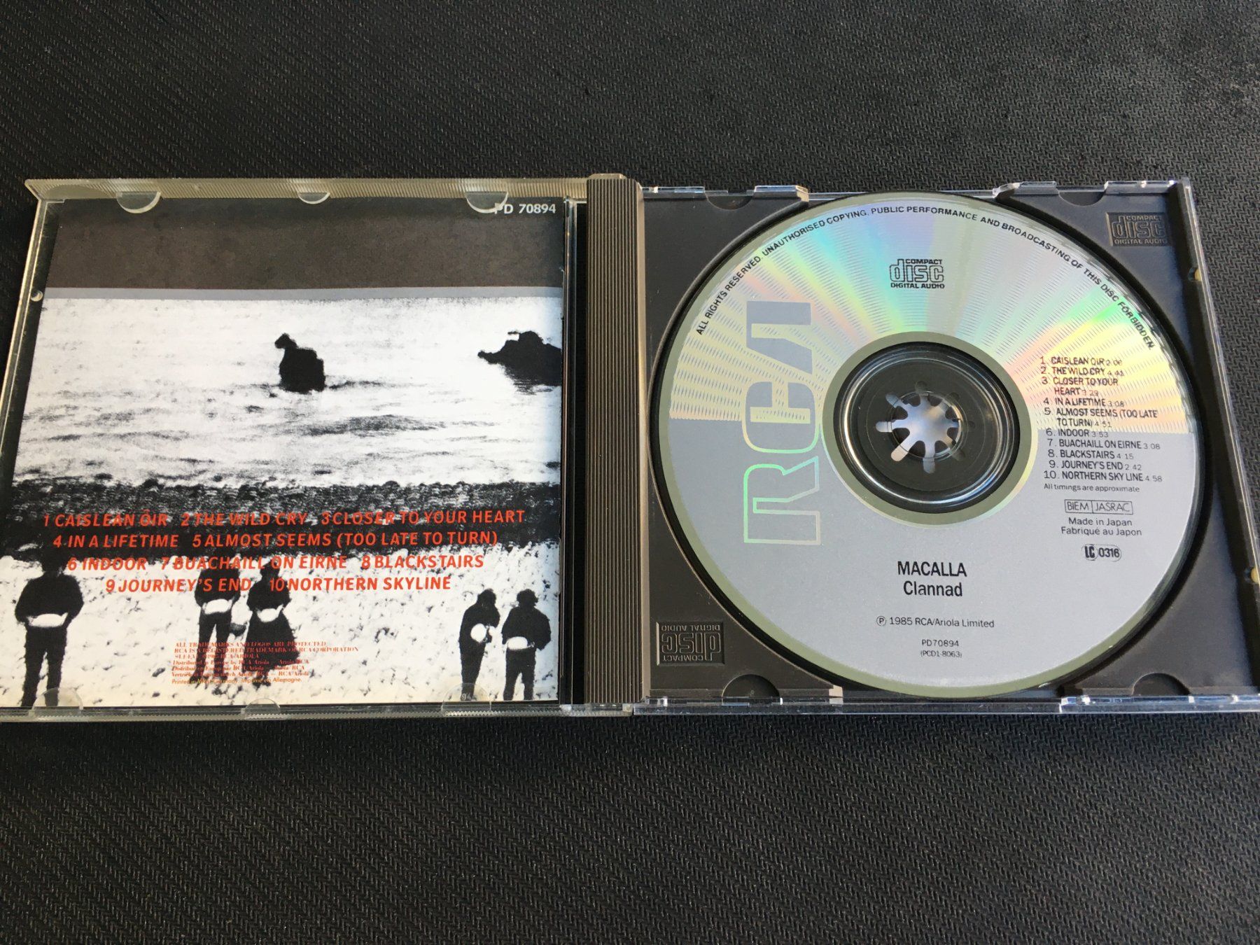 CDs: Clannad - Macalla -CD- – Gebraucht aus St.Gallen von MedienJoe 1