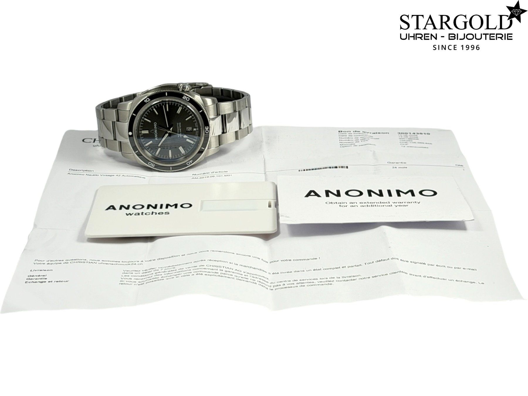 Anonimo Orologi: Anonimo Nautilo - AM-5019.09 – Usato da Zürich venduto da Stargold-Uhren 9