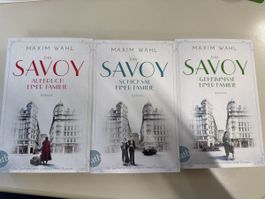 Maxim Wahl  Das Savoy  3 Bände  Roman