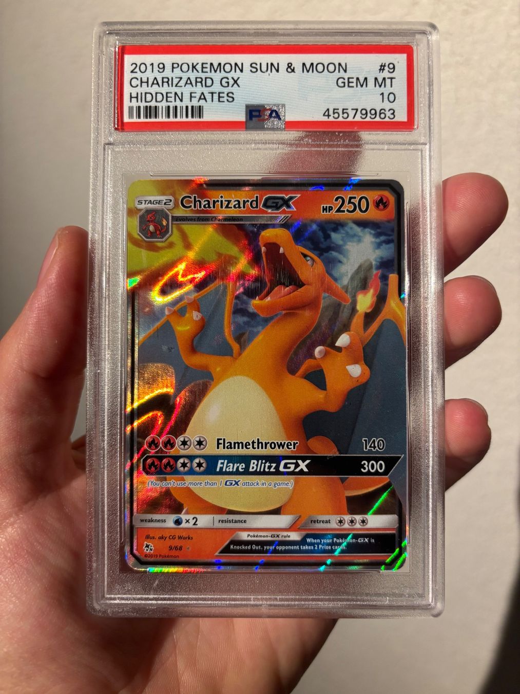 Pokémon Sammelbilder & Trading cards: Charizard GX HIF 9 Hidden Fates PSA10 – Neu (gemäss Beschreibung) aus Brugg AG von SealD.Man