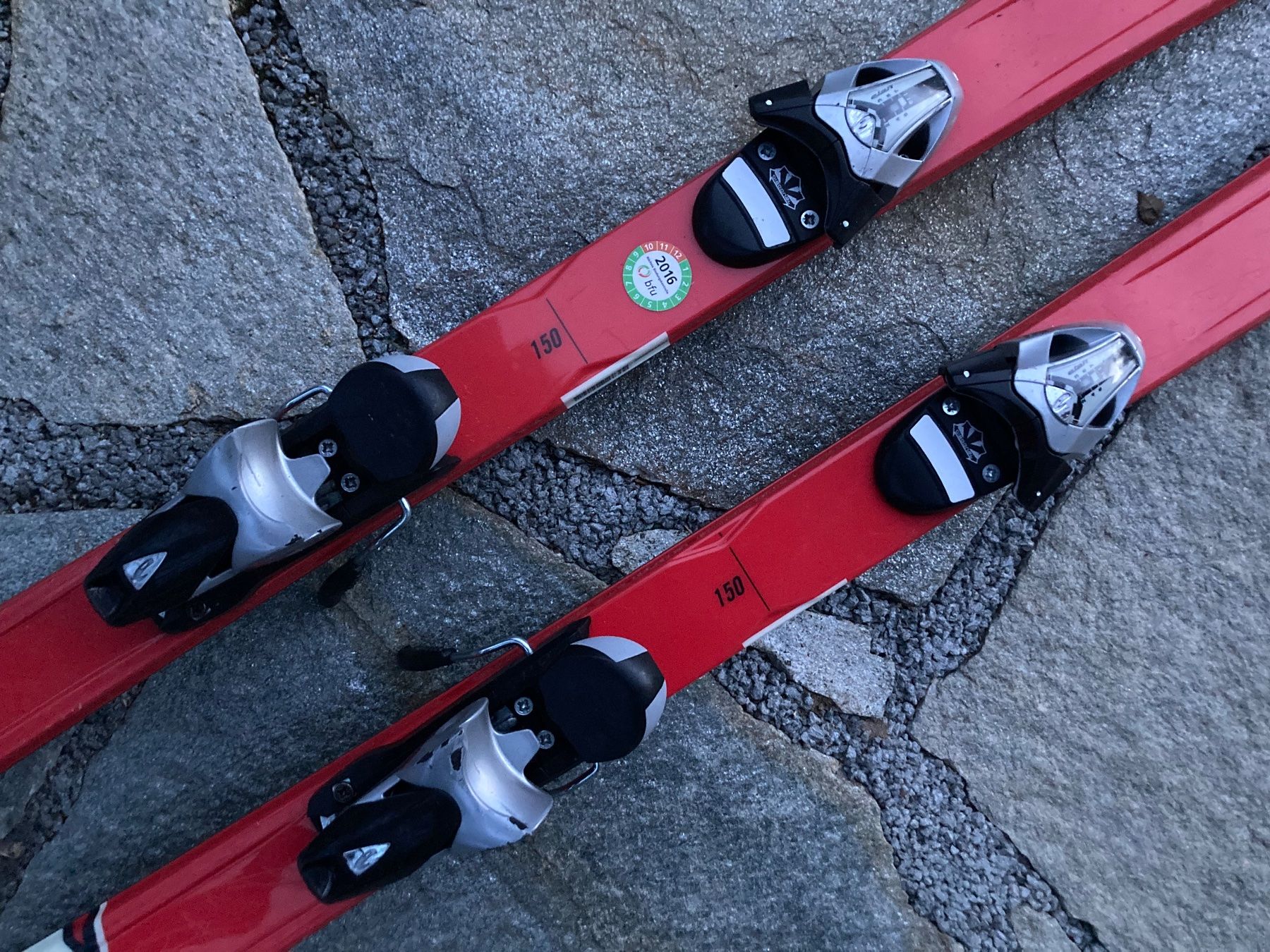 Sci: Thömus Skier Kinder inkl. Bindung 150cm – Usato da Bern venduto da matze700 1