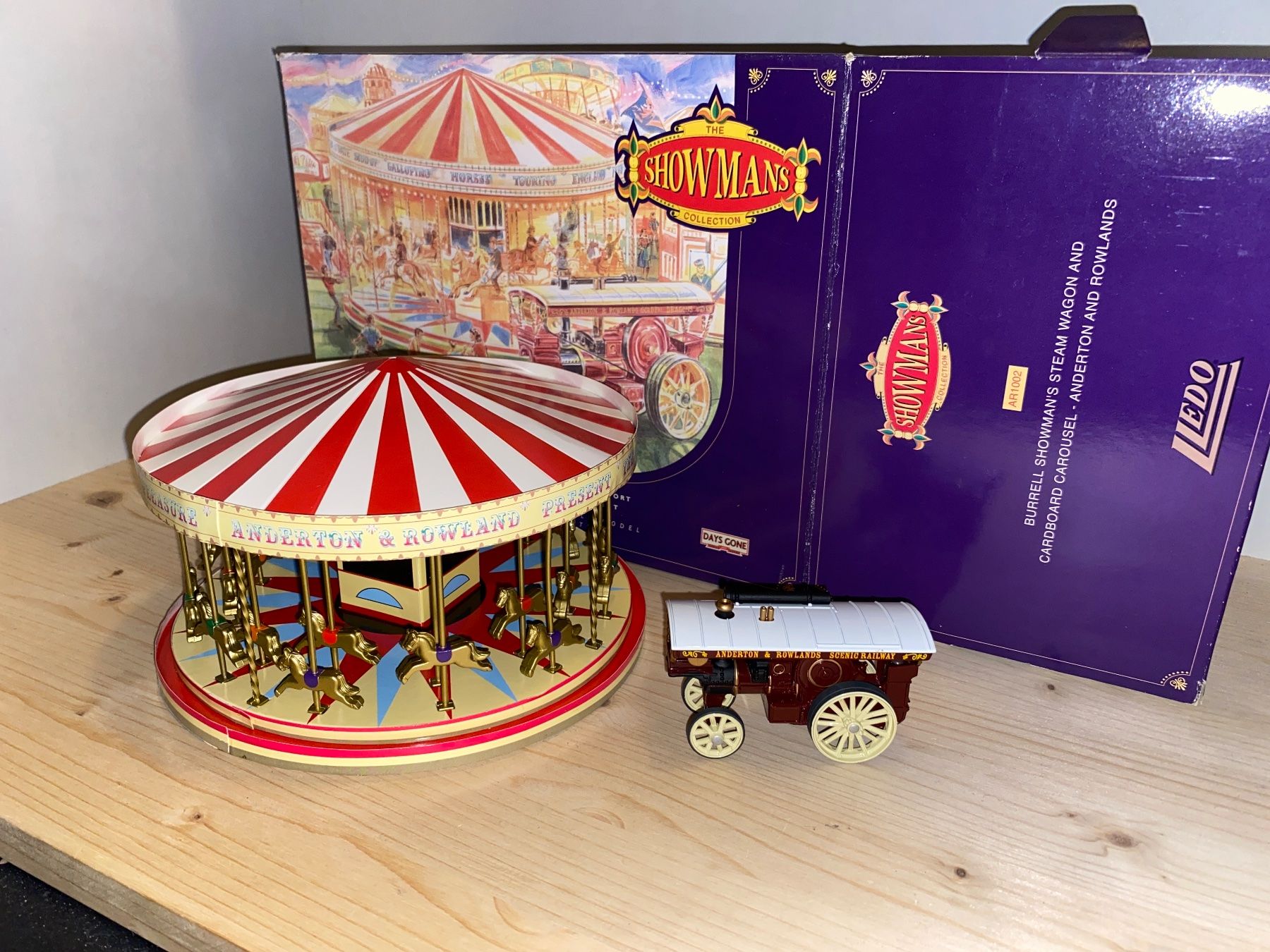 Corgi Toys Modellini d'auto: Karusell inkl. Dampfwagen 1/43 von LLEDO – Nuovo (secondo la descrizione) da Wohlen AG venduto da PrivatSammlung 1