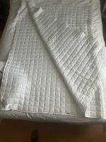 Gewichtsdecke 7 kg inkl. Jacquard-Bezug (schwarz-weiss)