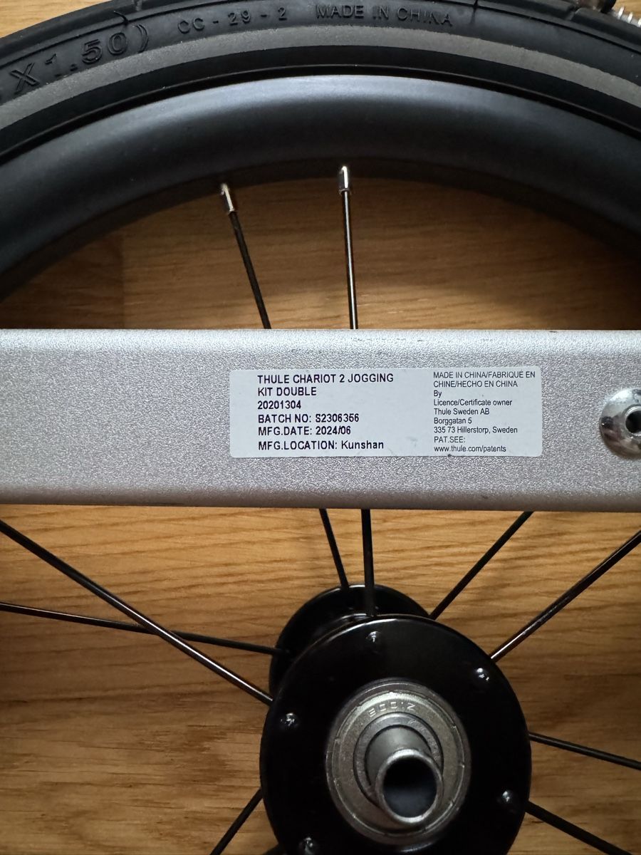 Thule Pezzi di ricambio: Thule Chariot Jogging Kit Double Gen. 2 – Nuovo (secondo la descrizione) da Luzern venduto da sandra-meier 1