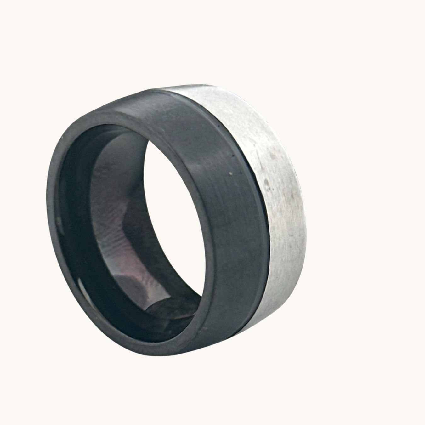 Olga Ribler Ringe: Edelstahlring, bicolor, Gr.58 – Neu (gemäss Beschreibung) aus Luzern von MonikaS03 2