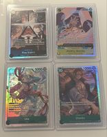 OP TCG Sammelbundle – 4× Charakter Karten