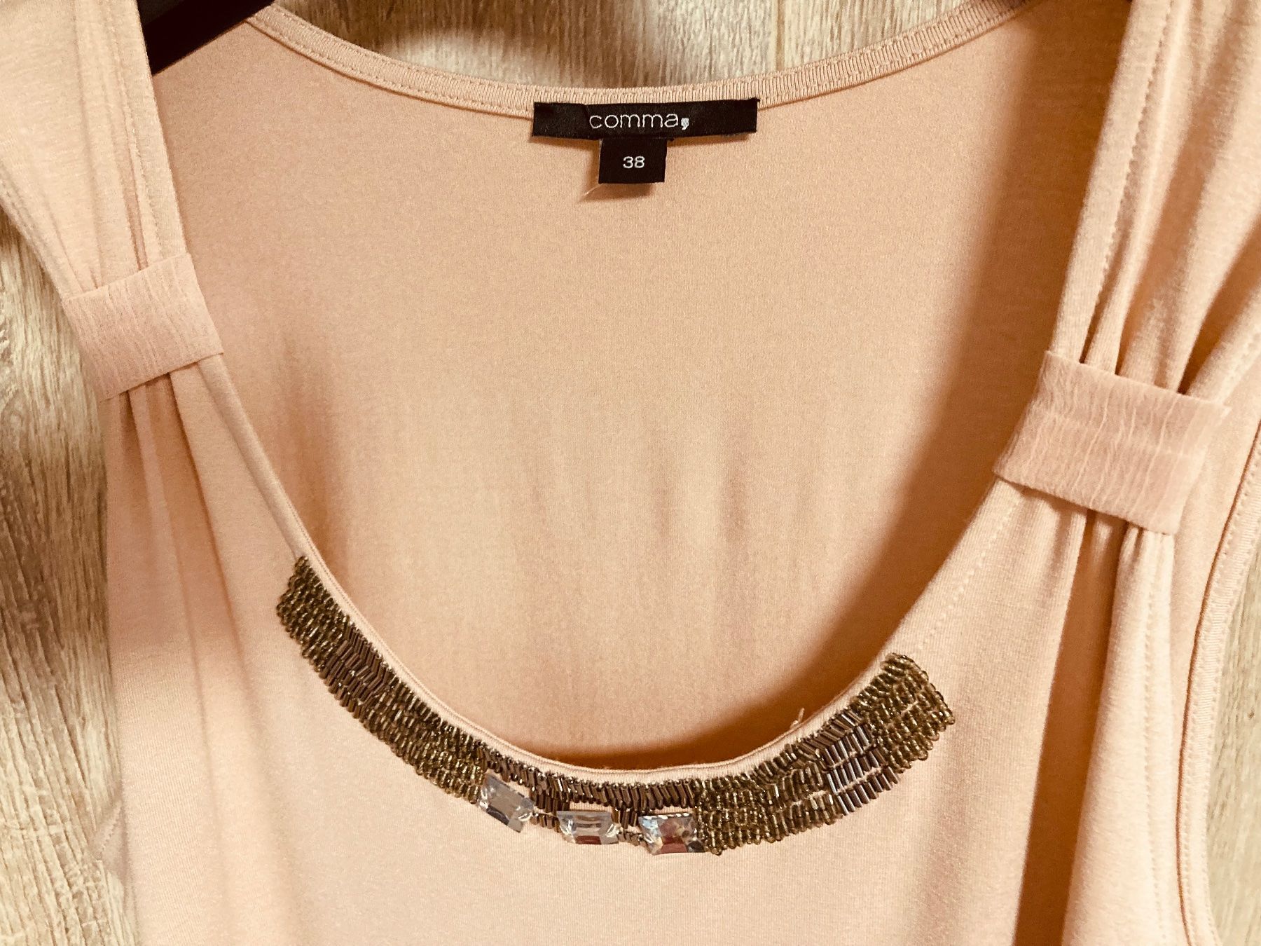 Comma Tops: Comma Top Grösse 38, rosé mit Schmuckapplikation – Neu (gemäss Beschreibung) aus rheineck von norwegianwood52 1