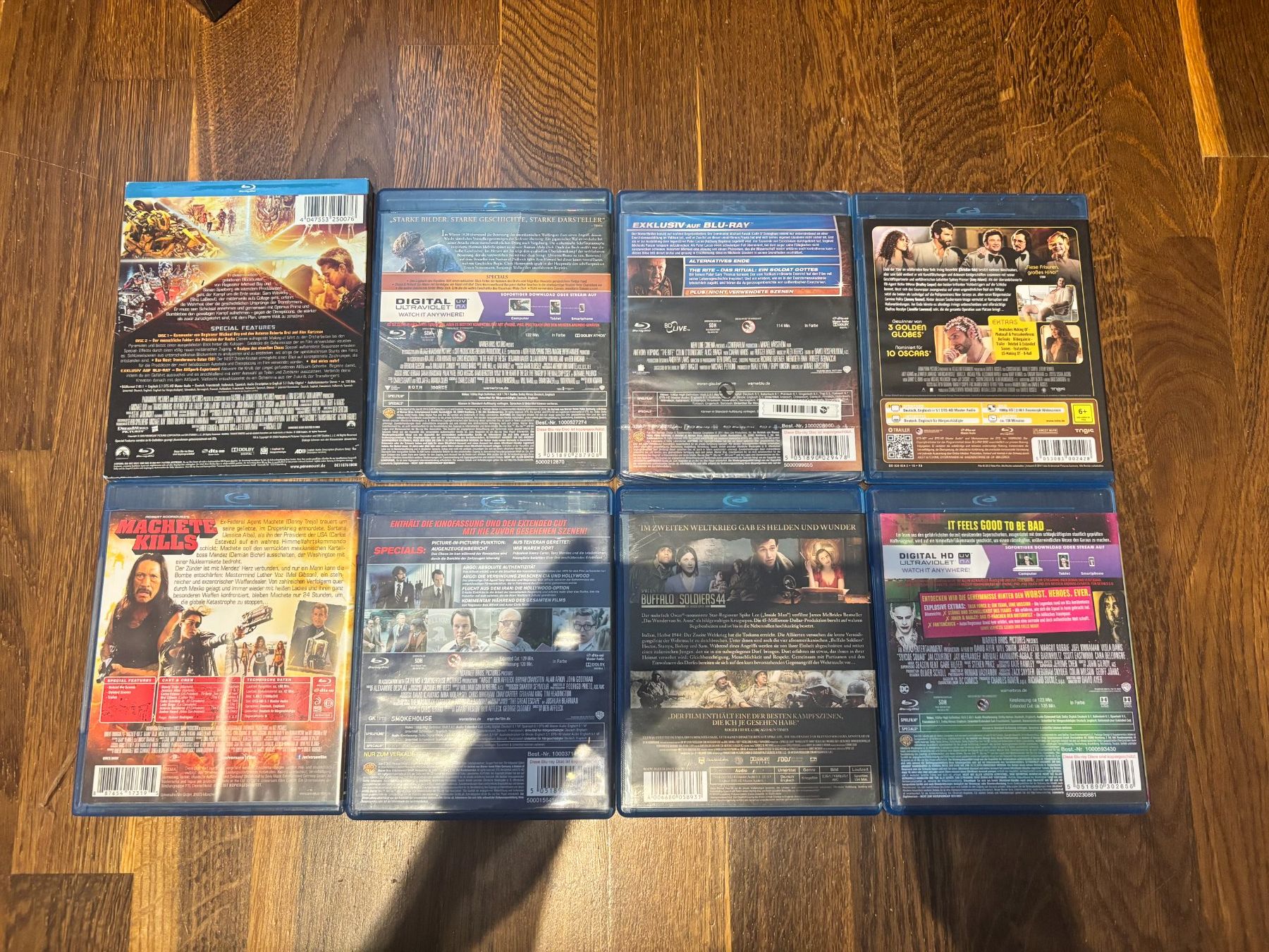 Alle DVDs: Blu-rays Sammlung: Transformers, Suicide Squad & mehr! – Gebraucht aus Arbon von Balu1889 1