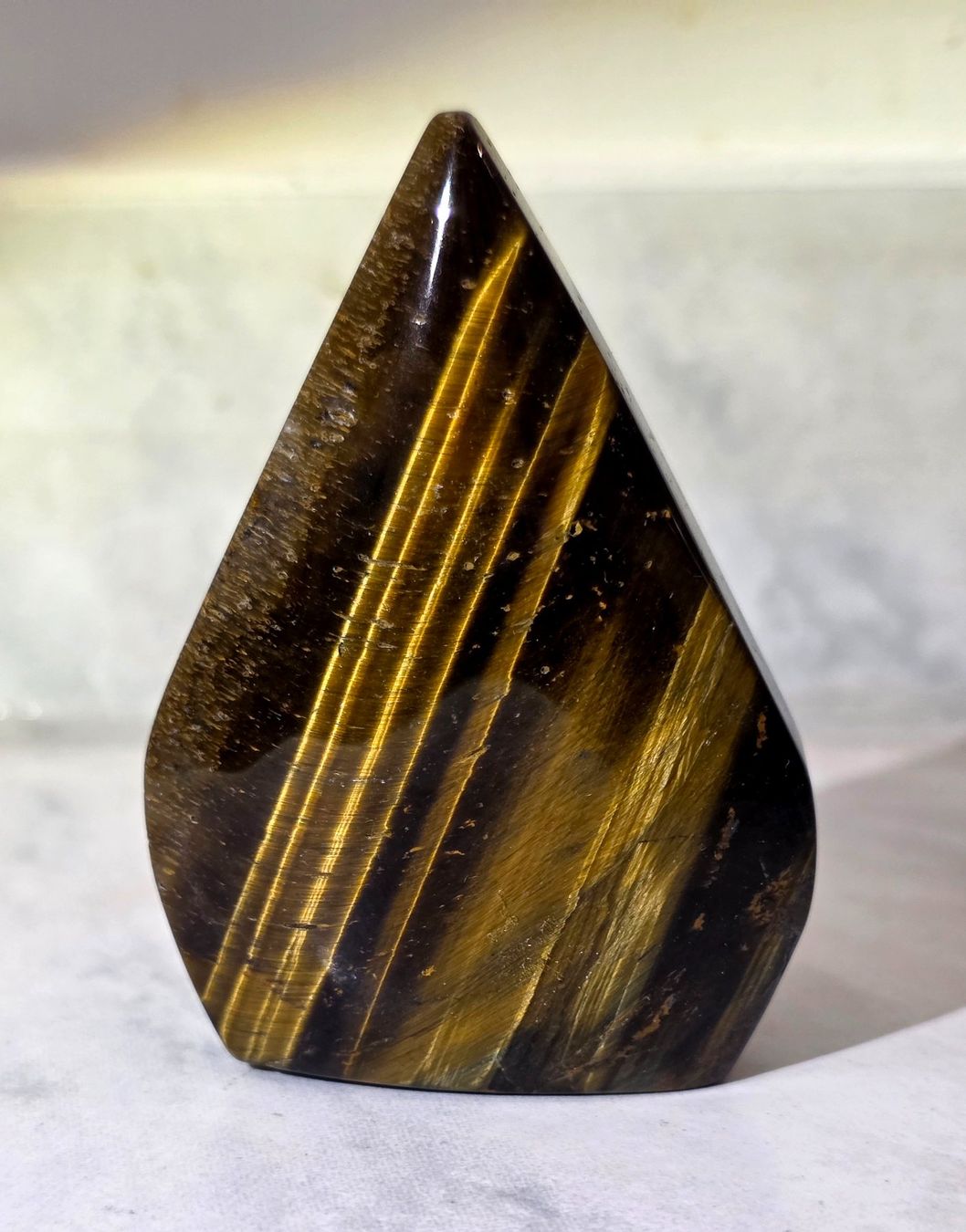 Minerali & Pietre curative: Tigerauge Regentropfen 90g – Nuovo e nell'imballaggio originale da Matzingen venduto da Shay_Crystalz