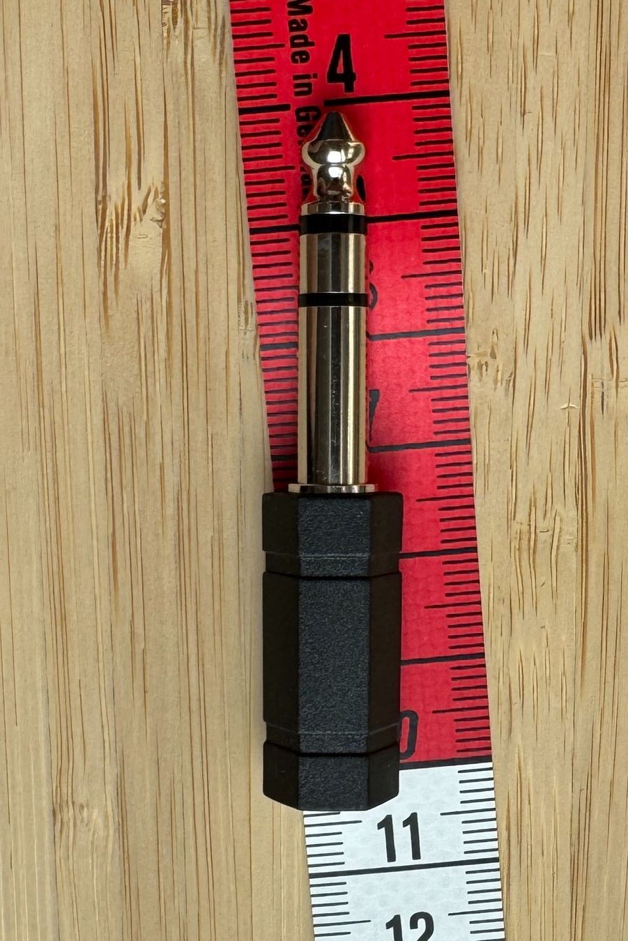 Laufwerke & Adapter: Audioadapter Klinkenadapter, 3,5 mm x 6,3 mm – Gebraucht aus Winterthur von YaV
