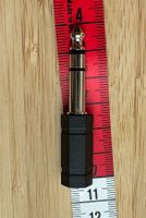 Audioadapter Klinkenadapter, 3,5 mm x 6,3 mm