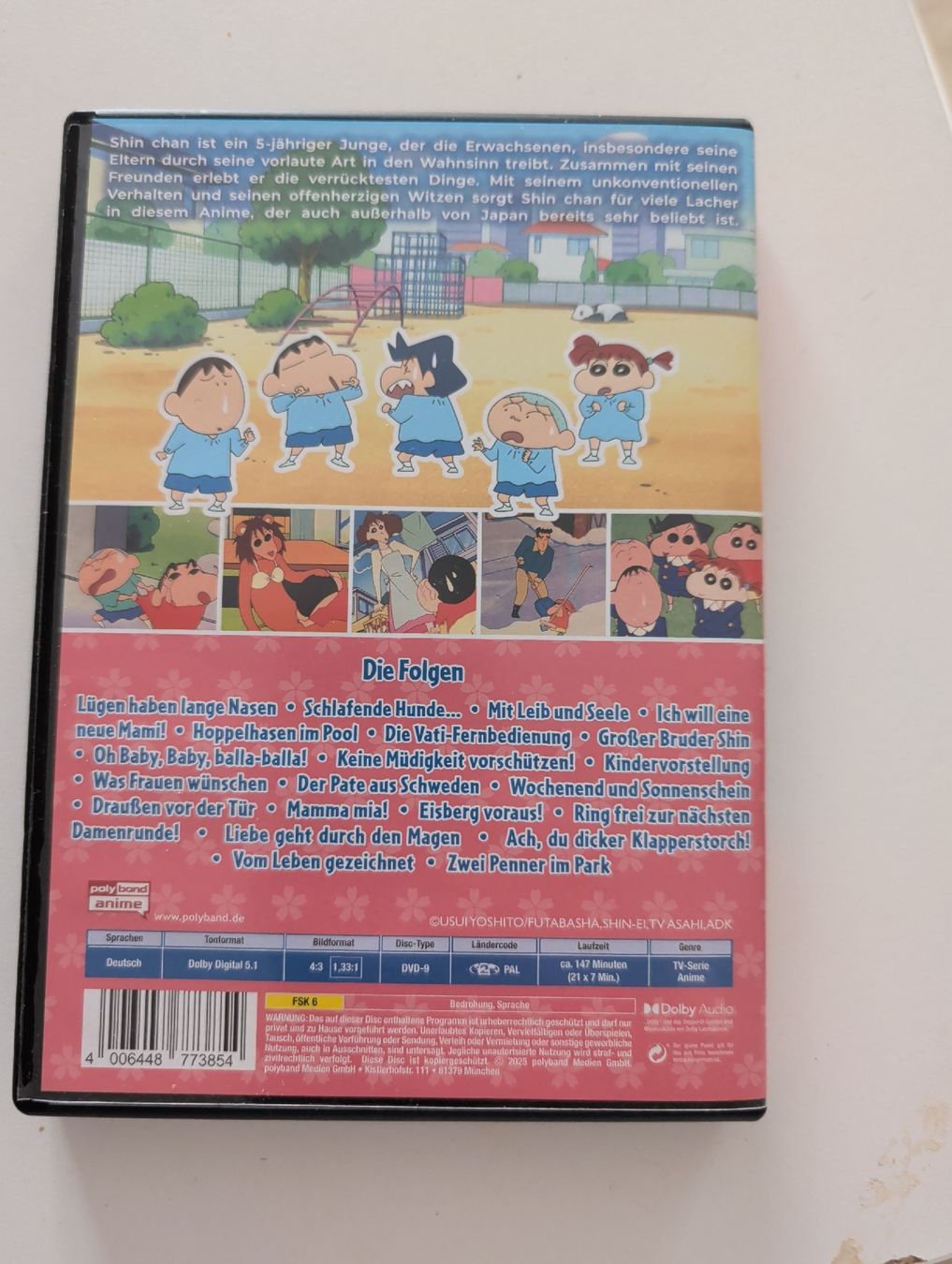 Tutti i DVDs: Shin Chan Volumen 5 – Usato da Röschenz venduto da Beng 1