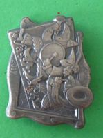 Basler Fasnachtsplakette Silber 2017
