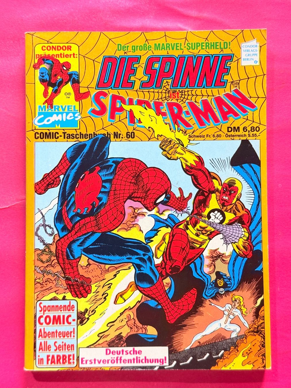 Comics: Marvel Comics Die Spinne Spider-Man TB Nr. 60 Condor – Gebraucht aus Zuerich von SonderArt-Wertgut