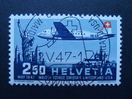 1947 Nr. F42 mit ET Vollstempel