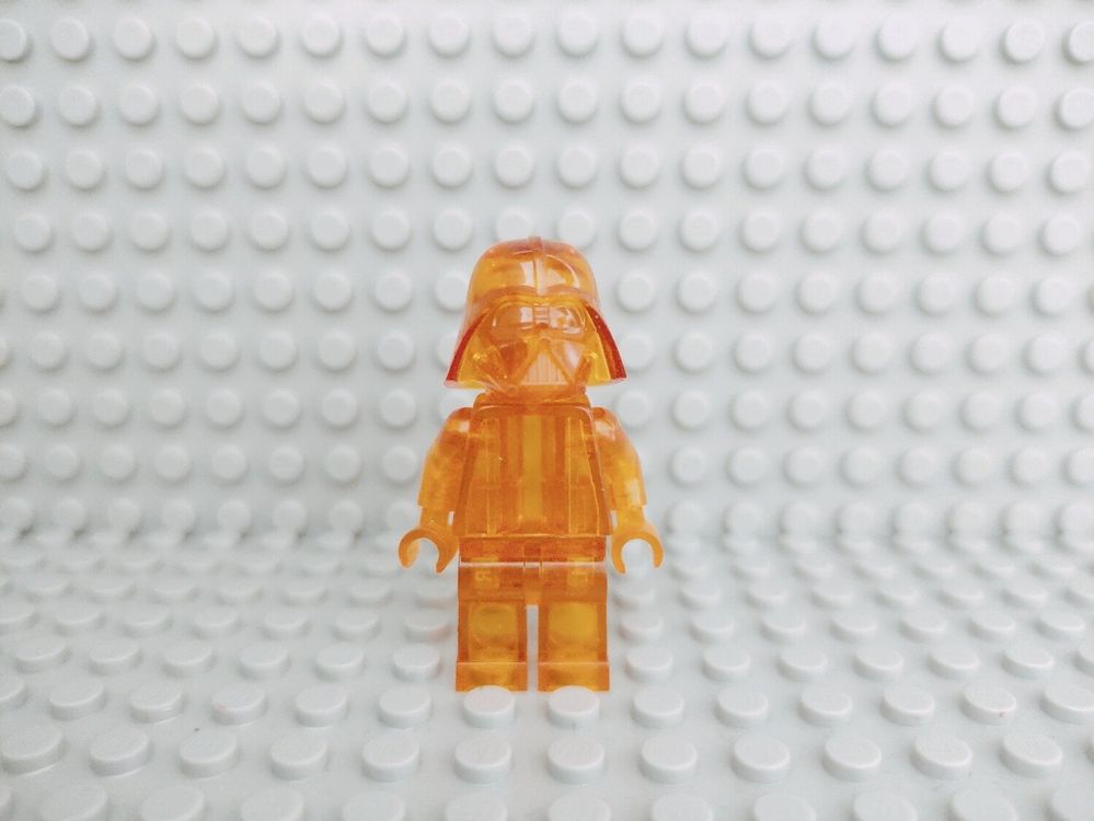 Lego Star Wars Minifigur Darth Vader Prototype trans orange (Gebraucht ...
