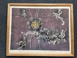 Radierung von HERMANN OBER 1960      (ID M455)