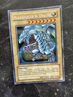Yu-Gi-Oh Karte Blaueaeugiger w. Drache gutem Zustand